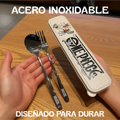 Set de cubiertos anime Acero inoxidable
